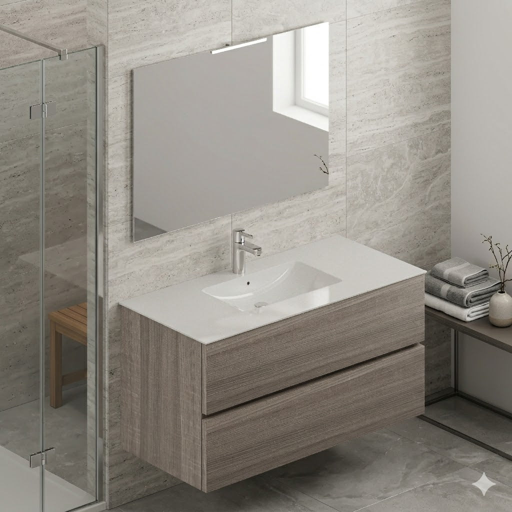 Composizione bagno da 100