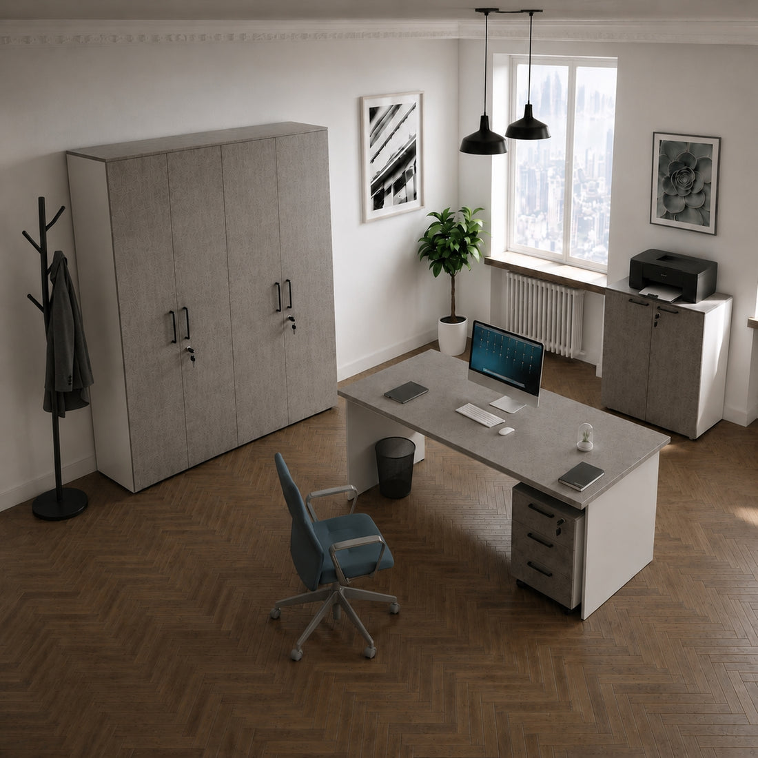 Composizione ufficio Ibisco
