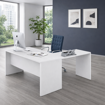 Scrivania per Ufficio 160 con prolunga 120
