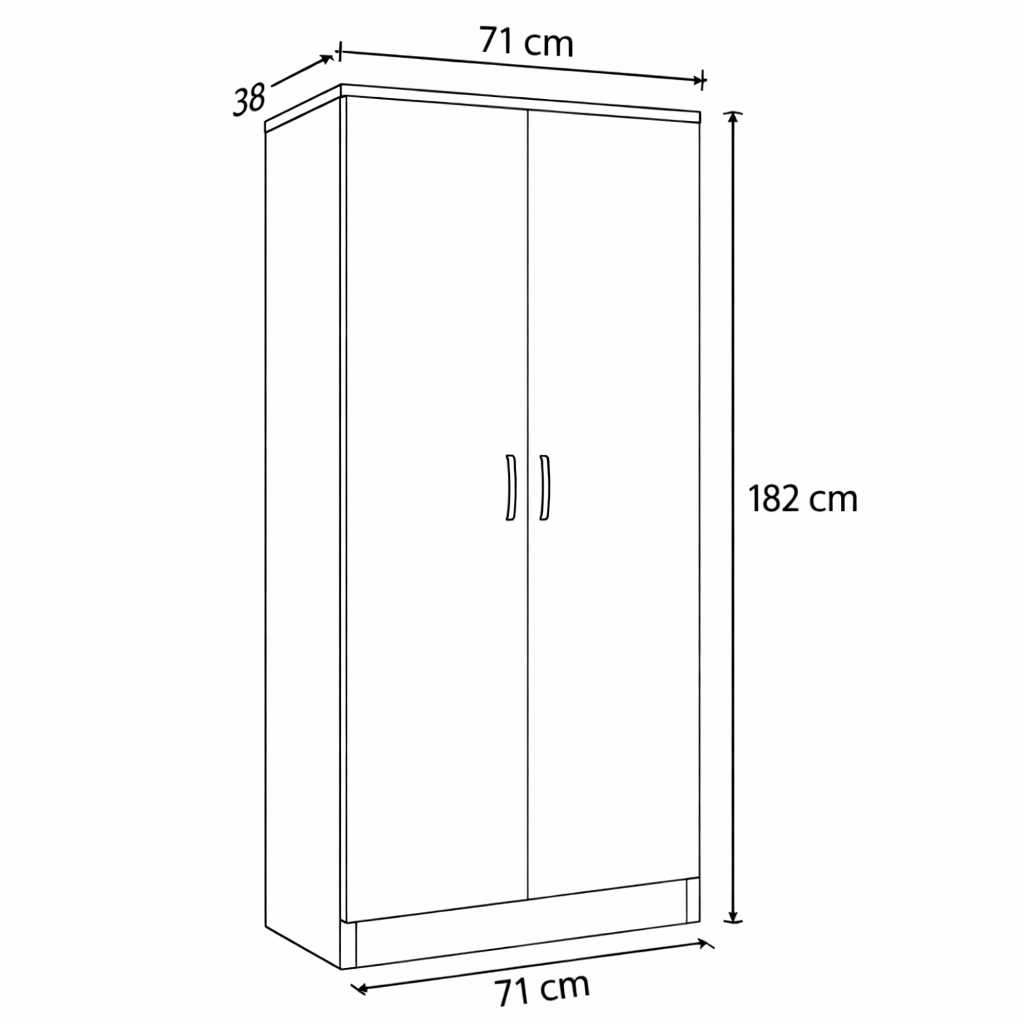 Scarpiera Gabriella in kit h.180 Con Portascope