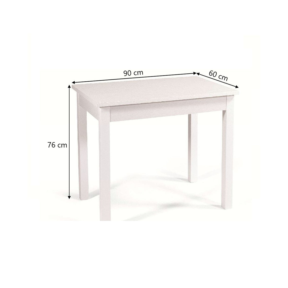 Tavolo Firenze 90x60 +30